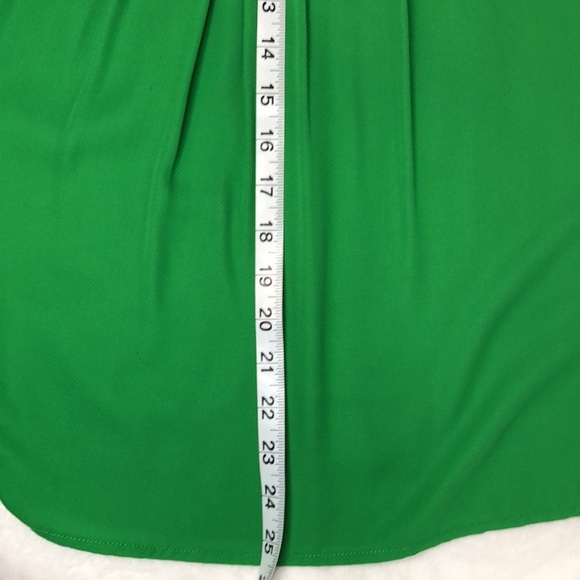 Green Baby Doll Top Large - Picture 12 of 12